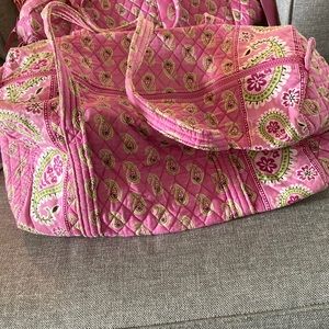 Vera Bradley Small Duffel in Bermuda Pink